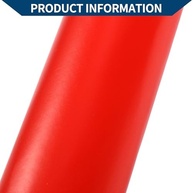 Película de Vinil para Carro - Capa Protetora em PVC 0,6m x 59,84" - Vermelho Fosco - imagem 4