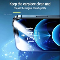 Kit 3 Películas de Privacidade iPhone 4K HD Anti-Spy - imagem 2