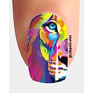 Películas de Unha Leão Colorido: Decore e Arrase! - imagem 1