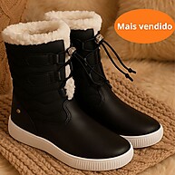 Botinha Infantil Confortável para Menina - Inverno com Pelinho - imagem 2