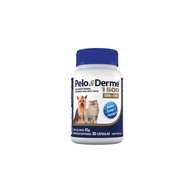 Pelo & Derme 1500mg: Suplemento para Pelos e Pele de Cães e Gatos - imagem 1