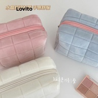 Bolsa de Maquiagem Hepburn: Estilo e Pelúcia! - imagem 2