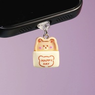 Pelúcia Urso Fofo: Capinha Protetora para Celular - imagem 1
