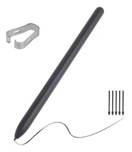 Caneta Touch S-Pen Para Galaxy Tab S6 Lite (Sm-P615 Sm-P620) C/Sensor Pressão + Pontas - Preto - imagem 1