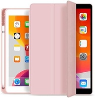 WB Capa iPad 7a, 8a e 9a Geração 10.2″ - Premium Slim Antichoque com Compart. para Pencil - Rosa - imagem 1