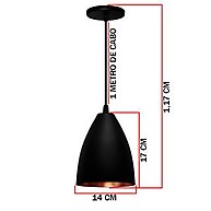 Lustre Vegas: Iluminação Moderna em Kit com 3 Pendentes - imagem 1