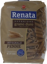 Macarrão Integral Penne 500g Renata - imagem 2