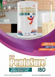 Nesh Pentasure IBD - Fórmula Nutricional para Uso Enteral e Oral, 400g, com TGF-β2 Especializada Para Pacientes com DII, Sem Glúten e Lactose, Sabor Baunilha - imagem 5