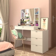 Penteadeira 4 Gavetas: Organize-se com Estilo! - imagem 1