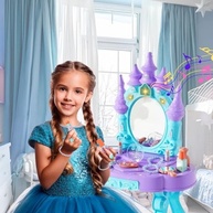 Penteadeira Infantil Princesa Castelo com Luz, Som e 15 Acessórios - Estimule a Imaginação! - imagem 3