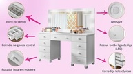 penteadeira-gavetas-espaco-9-camarim-e-banqueta-com-com-estilo-seu-lx-a-organize-espelho-led-a