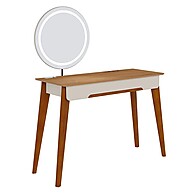 Penteadeira Jazz com Espelho e LED – Elegância e Praticidade - imagem 1
