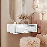 Penteadeira Suspensa Strass: Elegância em 50cm - imagem 1