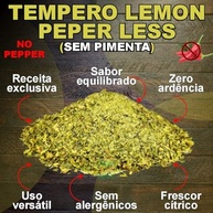 Tempero Lemon Pepper Less 1kg (Sem Pimenta) - imagem 4