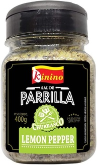 SAL DE PARRILLA LEMON PEPPER KININO 500G - imagem 1