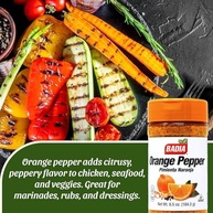 Tempero De Pimenta Com Laranja - Orange Pepper - 184.3 g - imagem 4