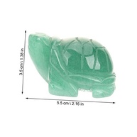 Estátua de Tartaruga de Cristal Pequena - Decoração Feng Shui, Mesa e Aquário - imagem 4