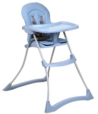 Burigotto Cadeira de Refeição Bon Appetit Azul Bebê - Segurança e Conforto para seu Pequeno - imagem 1