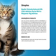 Ração Natural Life: Nutrição Premium para Cães Mini e Pequeno - imagem 2