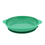 Prato com Sucção Elefante Marcus & Marcus - Verde Pequeno | Anti-derrapante e Seguro para Bebês - imagem 1