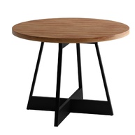 Mesa de Jantar Redonda Átria 1594 – Design Moderno e Resistente para Ambientes Pequenos - imagem 1