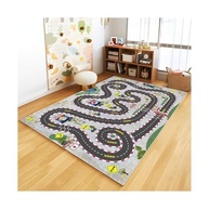 Tapete Infantil de Carro: Aventura Urbana para Pequenos Pilotos | 79x119cm - imagem 2