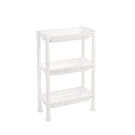 Estante Plástica Multiuso com 3 Bandejas - Organize Espaços Pequenos com Estilo - imagem 1