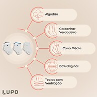 Meias Lupo Baby: Conforto e Qualidade para os Pequenos! - imagem 2