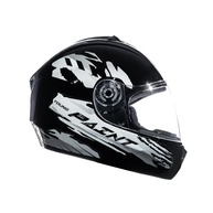 Capacete Moto Infantil Fly Young Paint Preto e Prata: Segurança e Estilo para Pequenos Aventureiros! - imagem 1