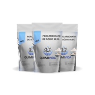 Kit com 3 Multiuso de 1kg Percarbonato de Sódio 99,9% - Limpeza Poderosa e Natural - imagem 1