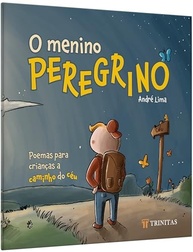 peregrino-criancas-do-encantadores-a-poemas-o-caminho-a-para-ceu-menino-a