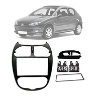 Moldura Fiamon 2Din Peugeot 206 2004-2008: Instalação Perfeita e Estilo Moderno - imagem 3