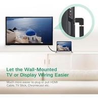 Adaptador HDMI 90 Graus MPOWER: Conexão Perfeita e Imagem 1080p - imagem 5