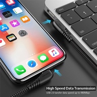 Cabo USB 90° TIEGEM: Carregamento Rápido e Conexão Perfeita - imagem 4