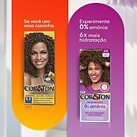 Tintura Cor & Ton 0% Amônia Louro Escuro 6.0: Hidratação e Cor Perfeita - imagem 2