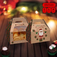 Maletinha de Natal Kraft: Embalagem Perfeita! - imagem 2