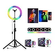 Ring Light RGB 26cm: Iluminação Perfeita! - imagem 2