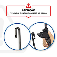 Palheta BOSCH Aerofit Kia Sorento 2016–2022: Segurança e Limpeza Perfeita - imagem 2