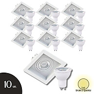 Spot Embutido Quadrado com LED: Design e Luz Perfeita - imagem 1