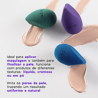 Esponja Sister Blend Roxa Océane: A Chave para Maquiagem Perfeita - imagem 2