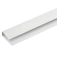 Kit 6 Acabamentos Perfil U Rodaforro PVC 1 Metro Branco - Finalização Perfeita - imagem 4