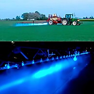 Farol LED Azul Agrícola: Visão Perfeita! - imagem 2