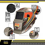 Máscara Solda Automática 4K Racing: Visão Perfeita! - imagem 2