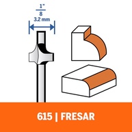 Fresa Dremel 615: Arredonde Cantos Perfeitamente! - imagem 2