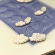 Forma Chocolate Asas de Anjo: Aplique Perfeito! - imagem 2