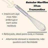 Fuê Tramontina 37cm: O Segredo do Bolo Perfeito! - imagem 2