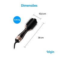 Escova Secadora 4 em 1 Elgin: Cabelo Perfeito! - imagem 2
