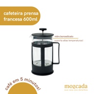 Prensa Francesa 600ml: Café Perfeito! - imagem 2