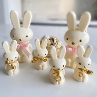 Forma de Silicone Coelho Páscoa: Chocolate Perfeito! - imagem 2
