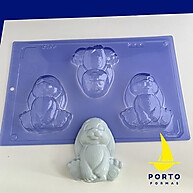 Forma Coelhinho de Pelúcia: Chocolate Perfeito! - imagem 2